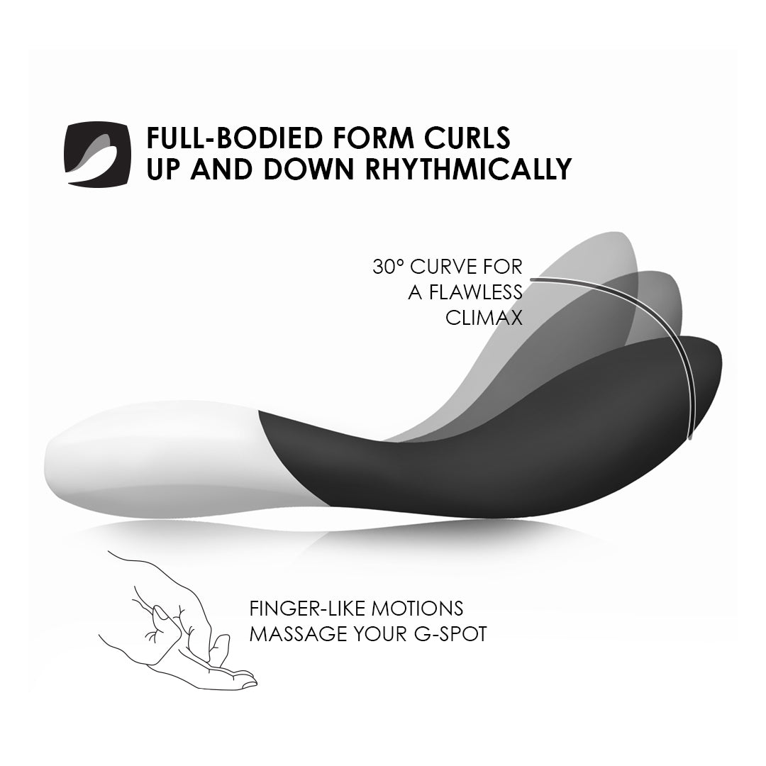 LELO - MONA WAVE BLACK G-POINT VIBRATOR