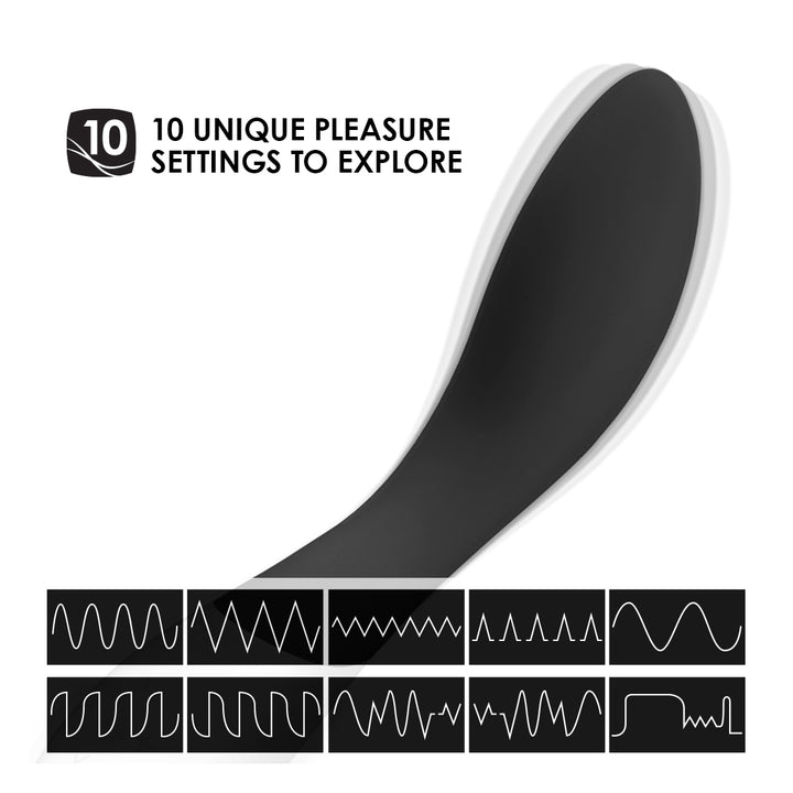 LELO - MONA WAVE BLACK G-POINT VIBRATOR