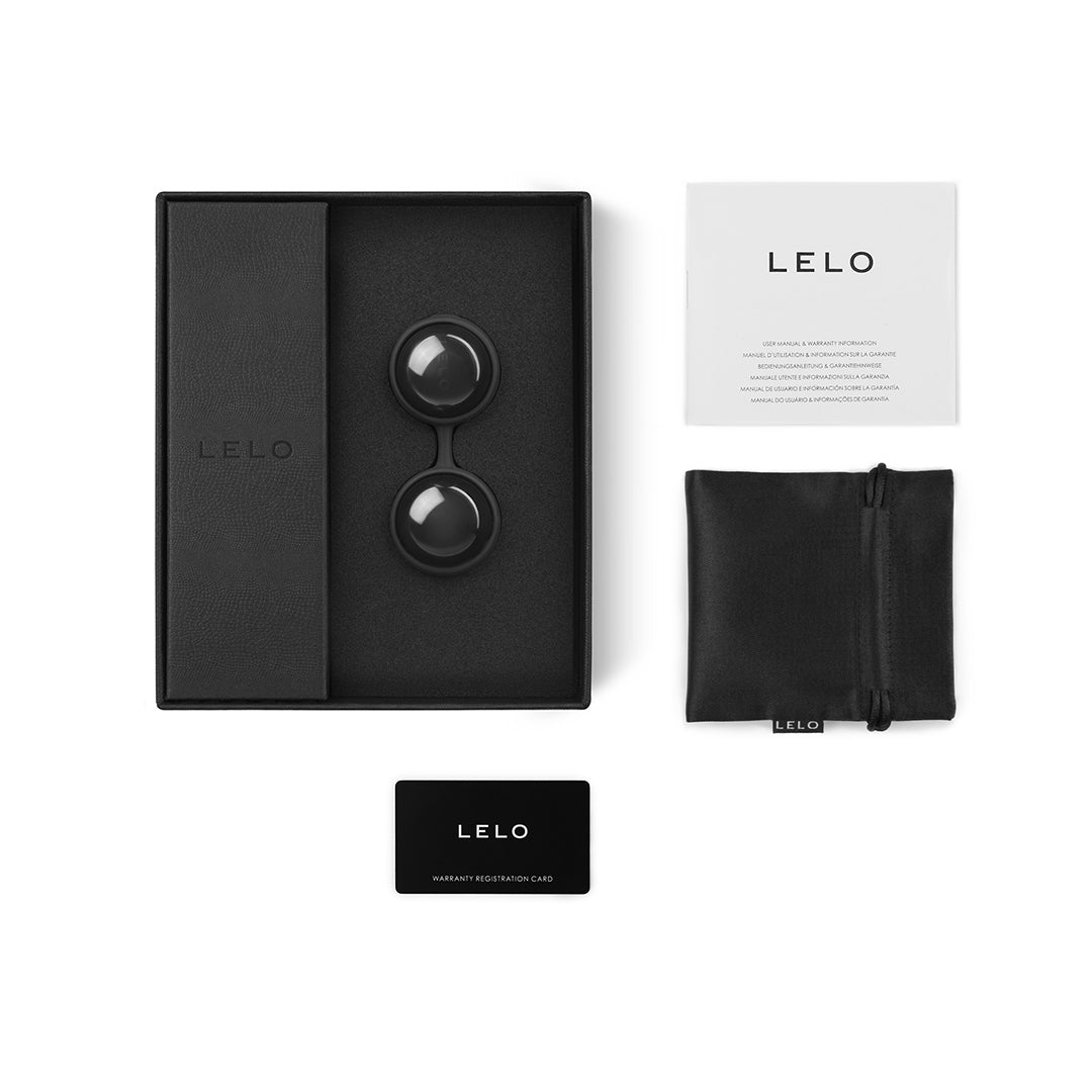 LELO - BLACK VAGINAL BEADS