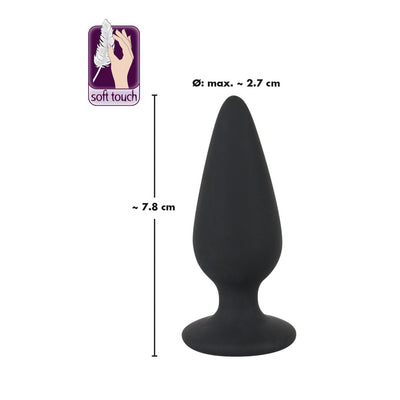 BLACK VELVETS - PLUG ANALE SILICONE SMALL