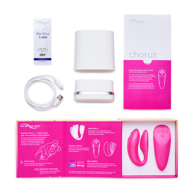 WE VIBE CHORUS - PINK VIBRATOR FOR COUPLES WITH  APP