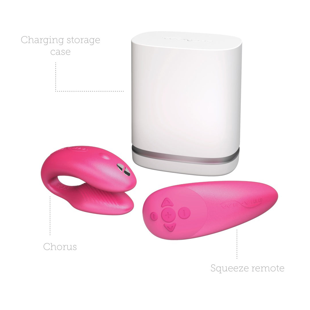 WE VIBE CHORUS - PINK VIBRATOR FOR COUPLES WITH  APP