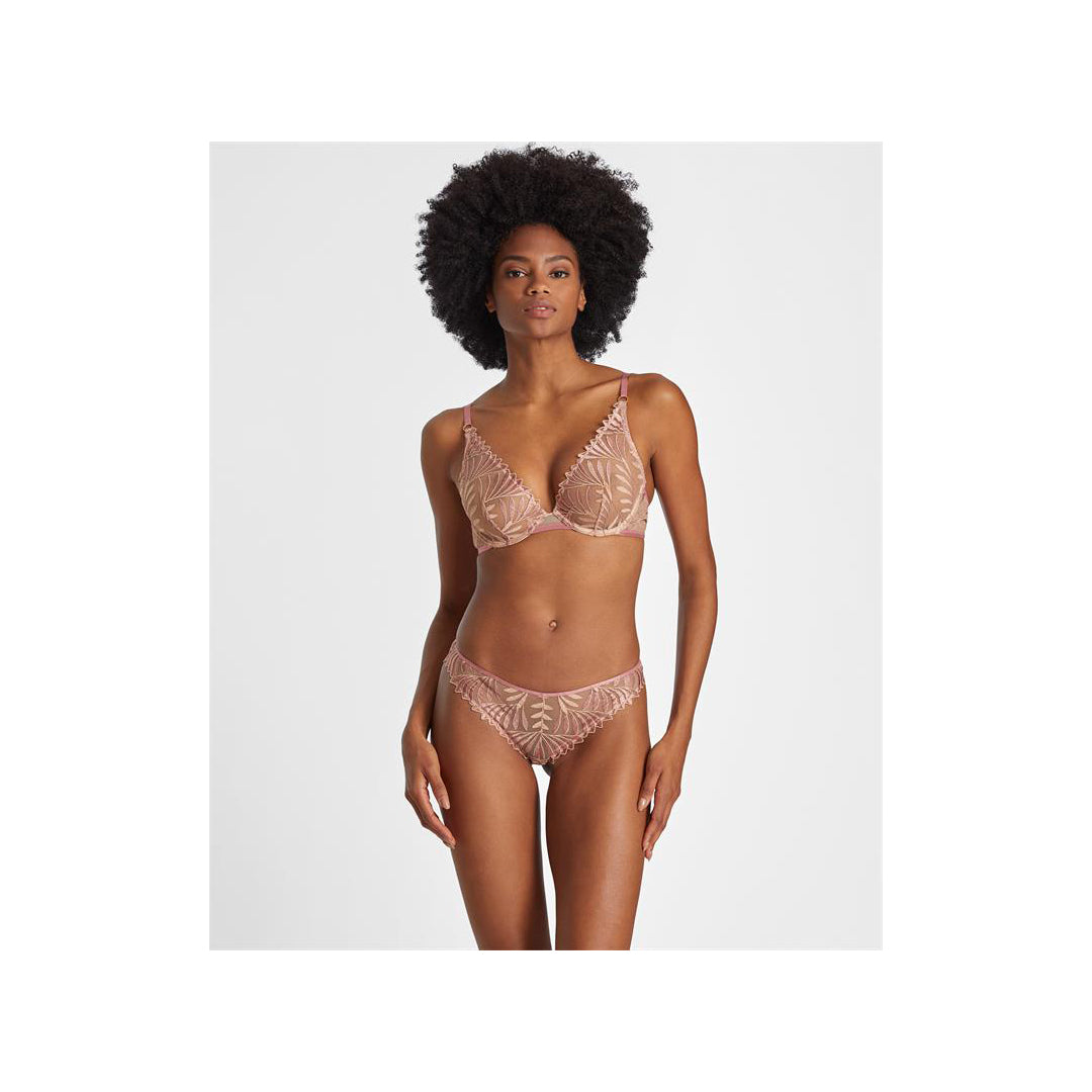 IRIS VAN HERPEN X AUBADE - UNDERWIRED BRA PINK