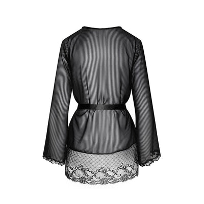 CADOLLE - STRIPED CHIFFON KIMONO