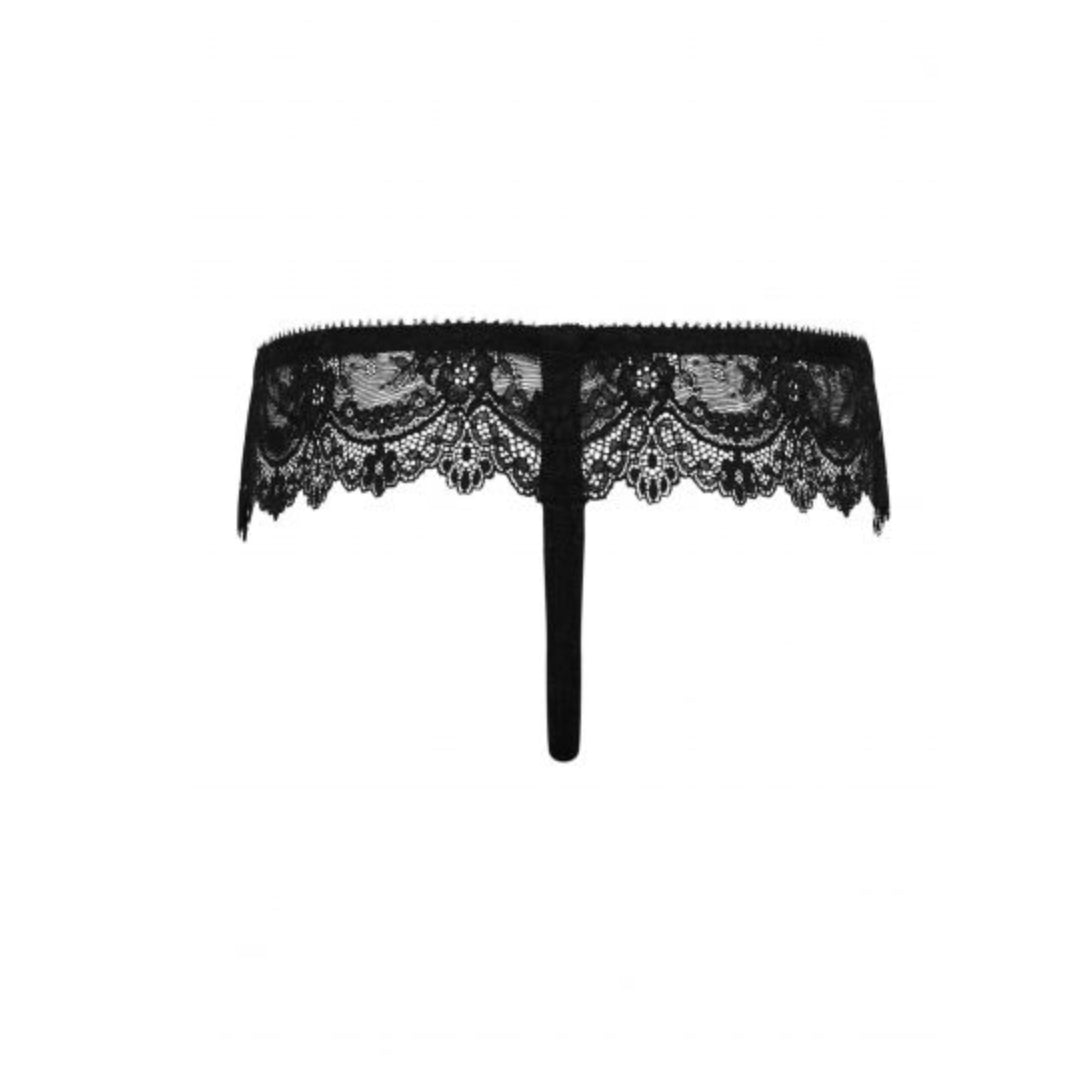 CADOLLE - ANIA BLACK LACE THONG 