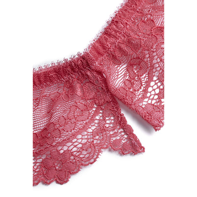 CADOLLE - ANIA PINK LACE THONG