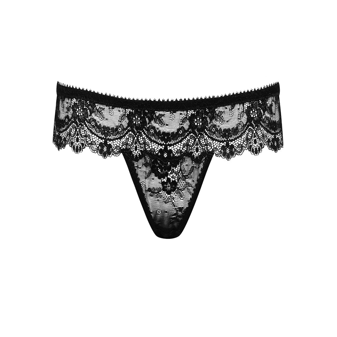 CADOLLE - ANIA BLACK LACE THONG 