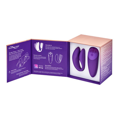 WE VIBE CHORUS -  PURPLE VIBRATOR FOR COUPLES WITH APP