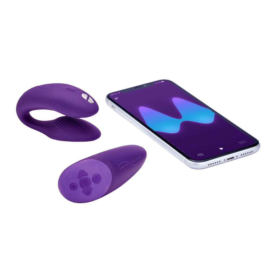 WE VIBE CHORUS -  PURPLE VIBRATOR FOR COUPLES WITH APP