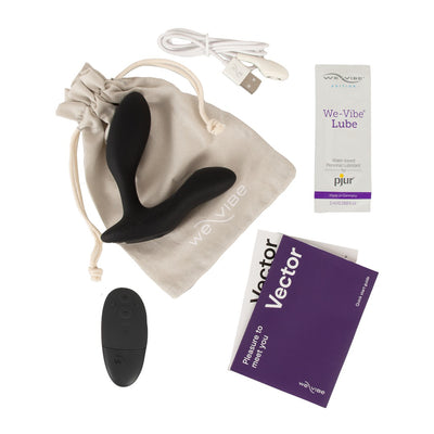 WE VIBE - VECTOR VIBRATING MASSAGER FOR PROSTATE WITH APP