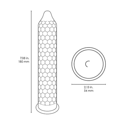 LELO - HEX RESPECT XL CONDOMS